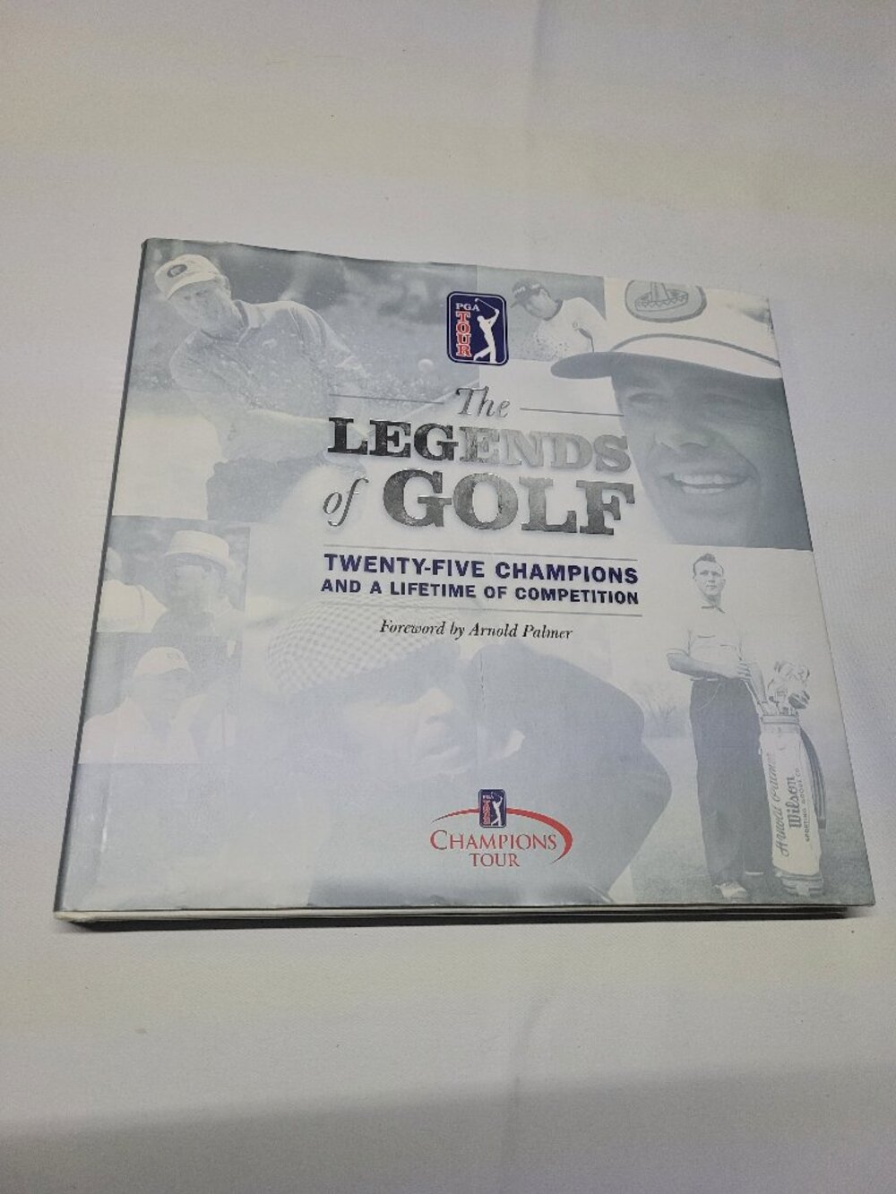 The Legends of Golf Hardcover Book PGA Tour Champions Arnold Palmer Foreword
